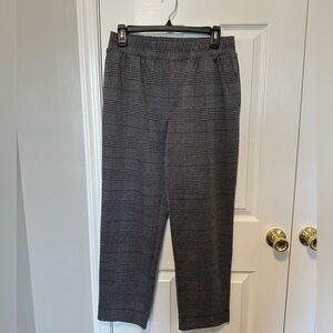 a new day Black and Gray Glen Plaid Dress Pants
